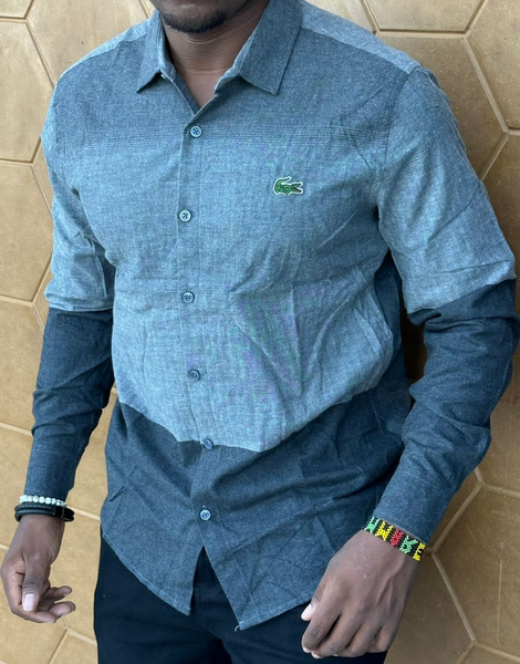 Chemise bleu