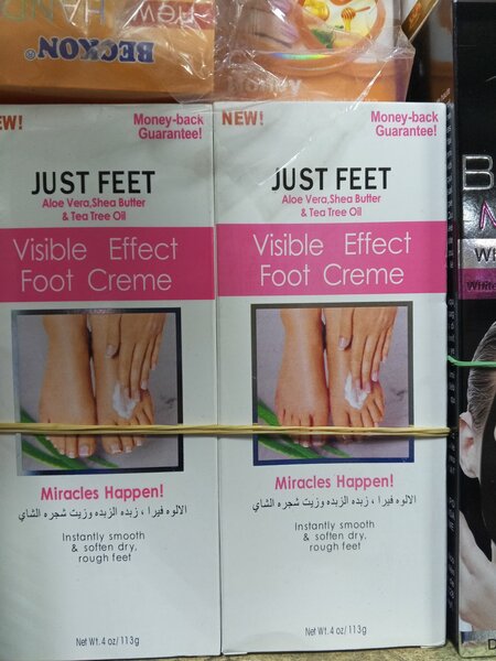 Crème de pieds