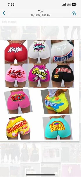 Bum shorts