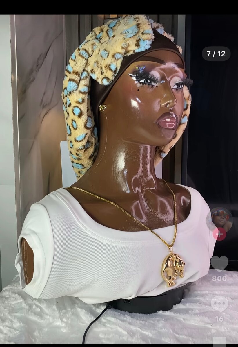 Buste mannequin réaliste