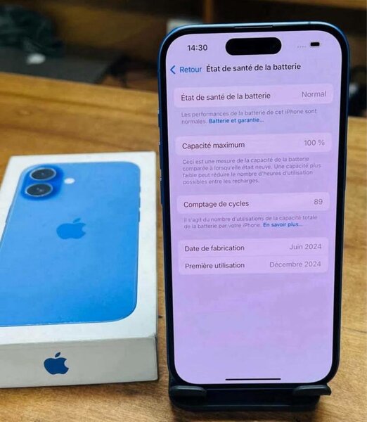 iPhone 13 Bleu 128GB Neuf