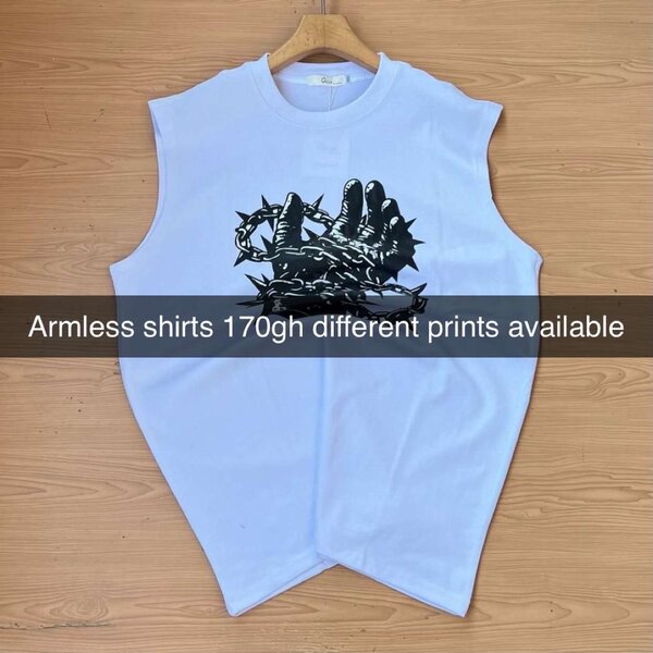 Armless shirt