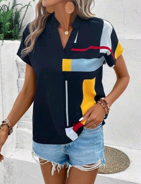 T-shirt Femme Graphique Élégant
