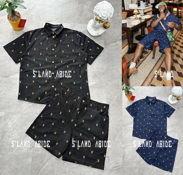 Ensemble chemise et short chic