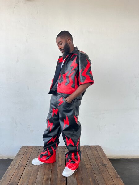 Leather Flames