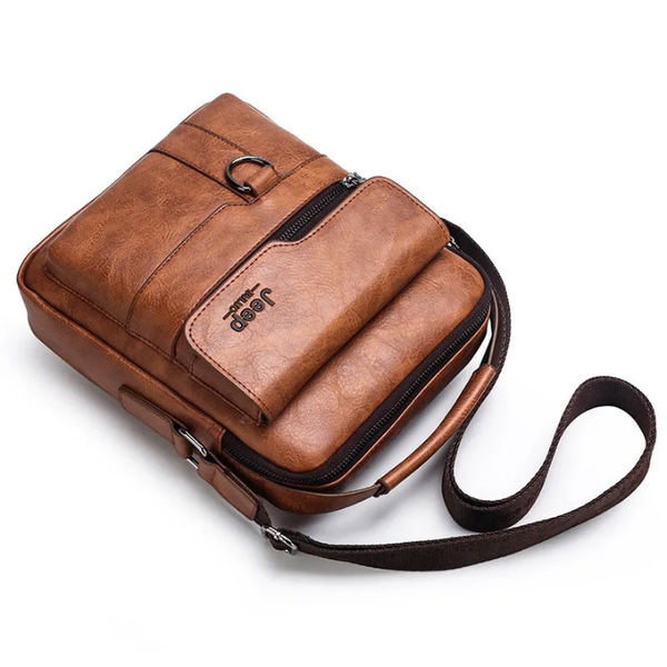 Sac en cuir pour tablette homme