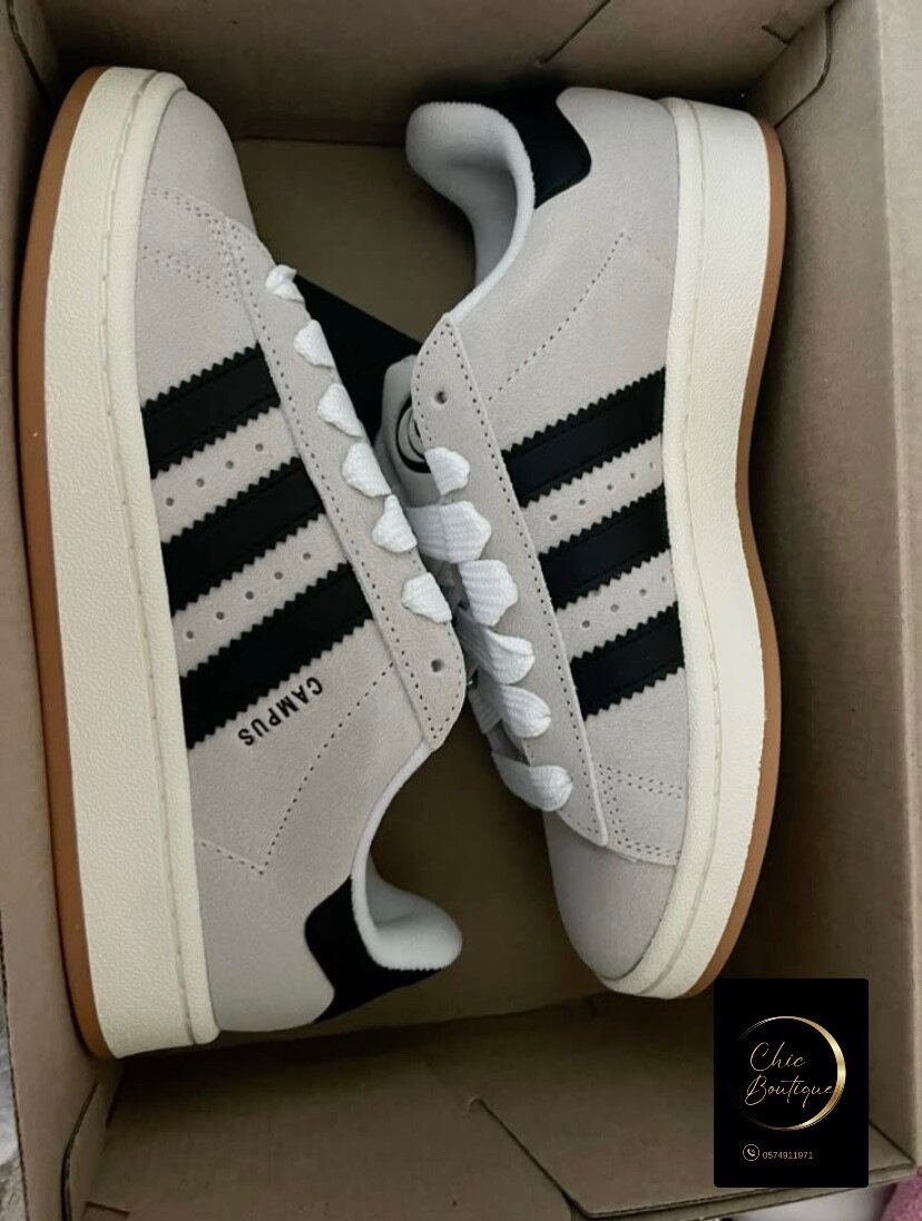 Basket Adidas campus avec carton