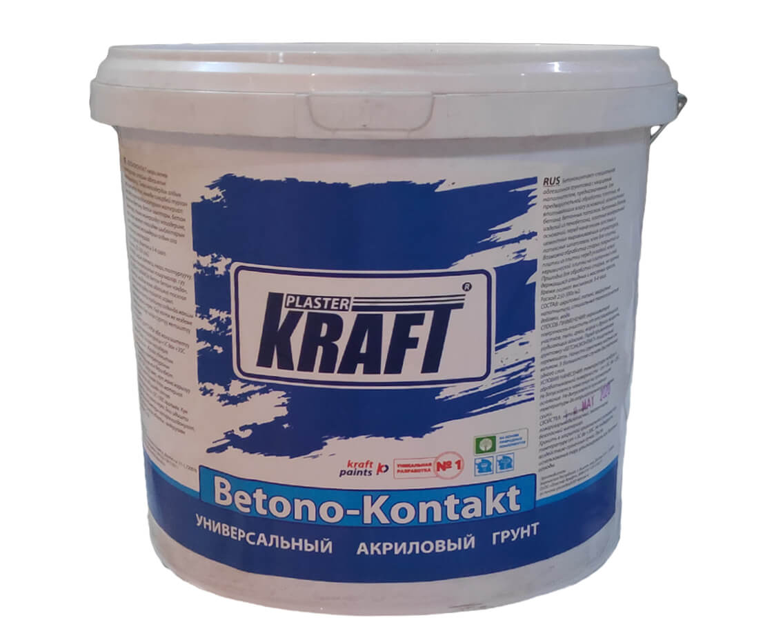 Универсальный грунт «KRAFT» Бетоноконтакт