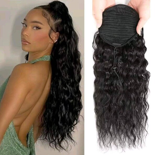 Ponytail Extension Noir