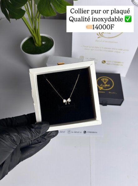 Collier plaqué or 16K