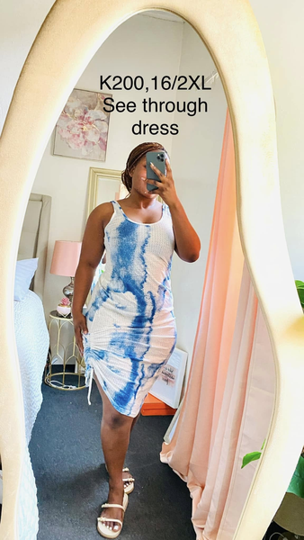 see through dress