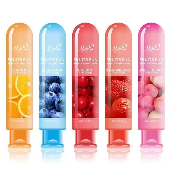 Lubrifiant Comestible Fruité