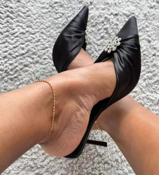 black shoes