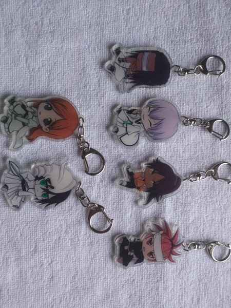 Bleach Chibi Keychains