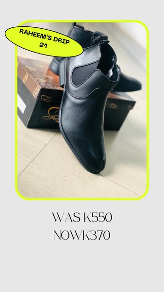 black men's shoes