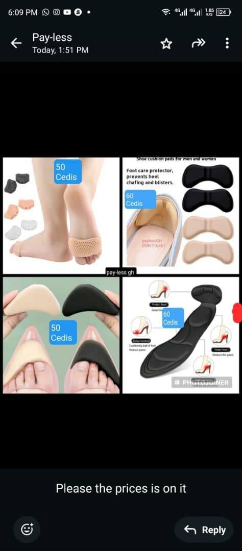 Foot pads
