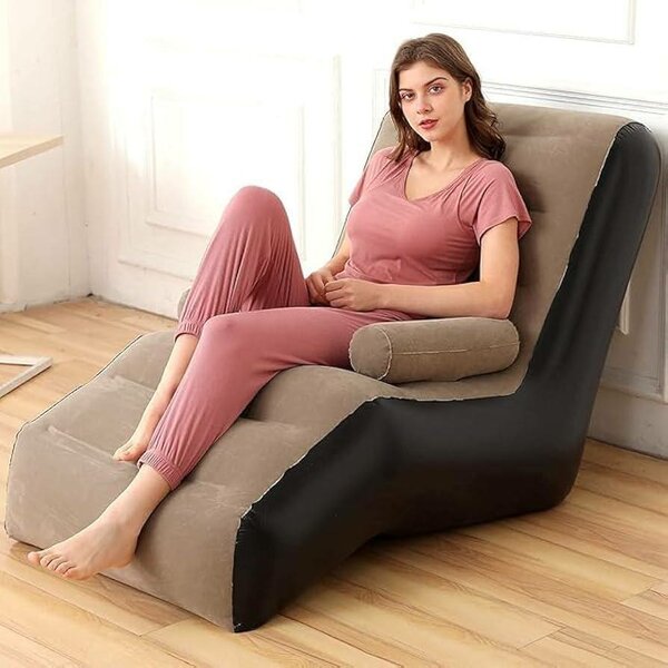 Canapé gonflable minimaliste pour adultes-confortable