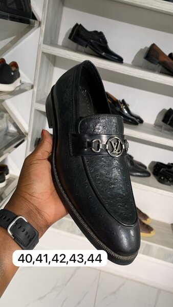 black shoes