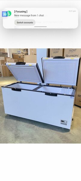 PAVs chest freezer
