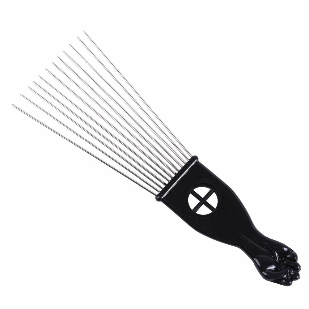 Peigne afro en fer long