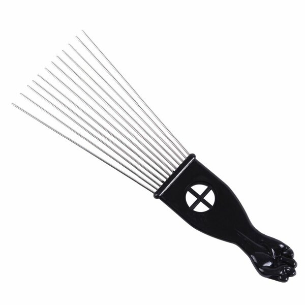 Peigne afro en fer long