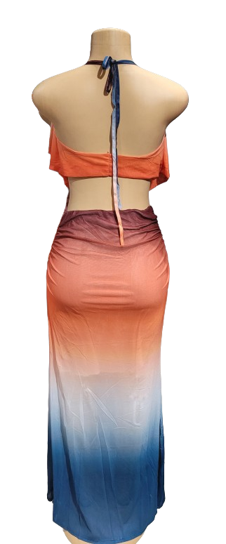 Robe dégradée élégante
