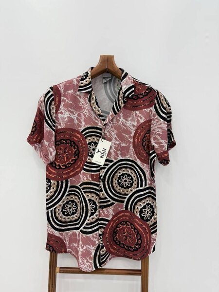 Chemise Homme Imprimée Bohème