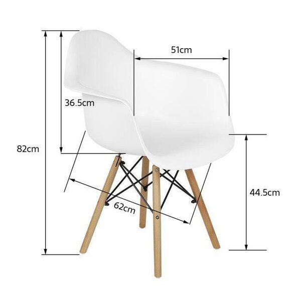 Chaise design scandinave