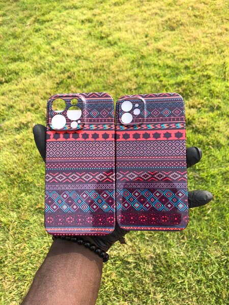 Luxury pink pouch
