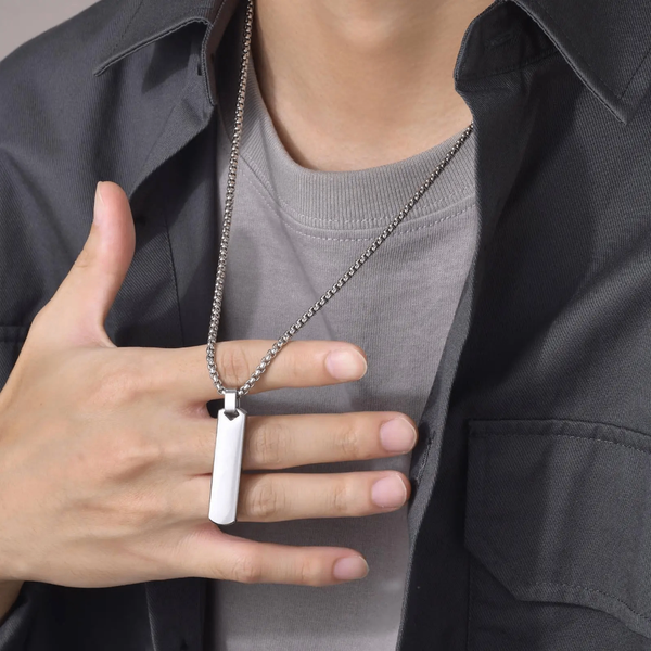 Collier Pendentif Argent Homme