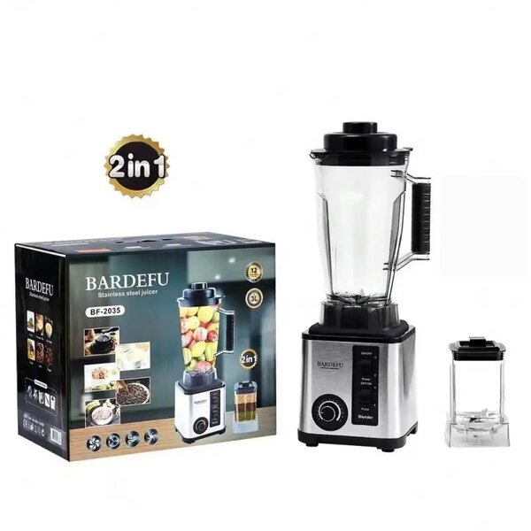 BARDEFU 2 in 1 -3L jar commercial blenders