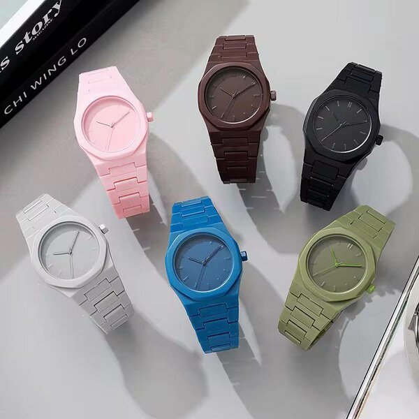 Montres En Silicone Colorées
