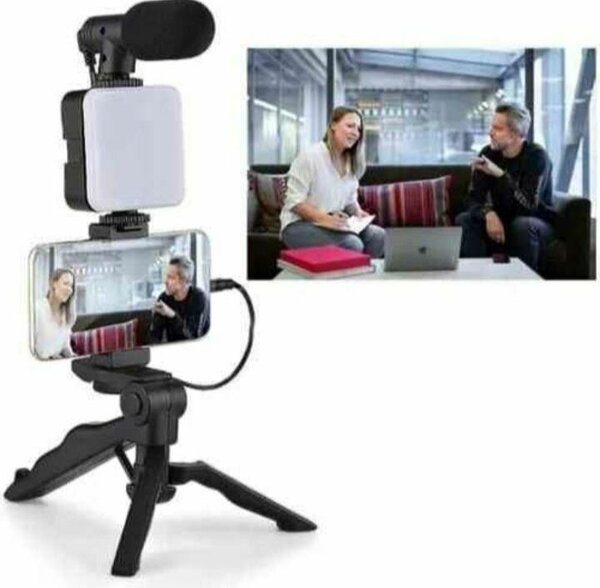 Set de Vlogging avec Trépied