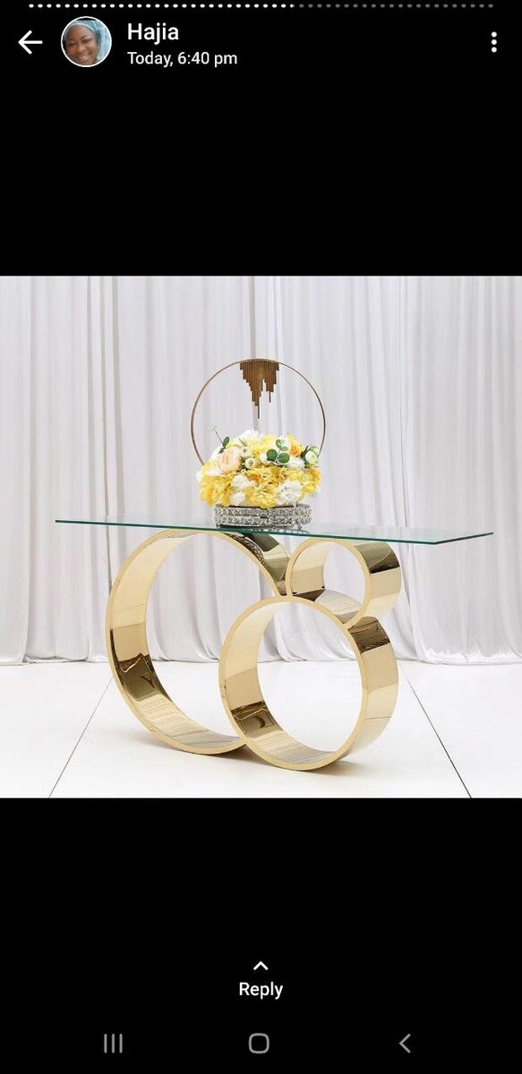 Bridal tables