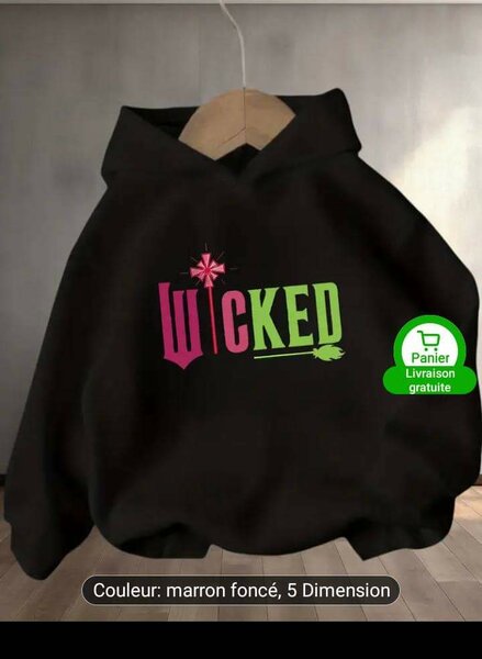 Sweat à capuche "Wicked"