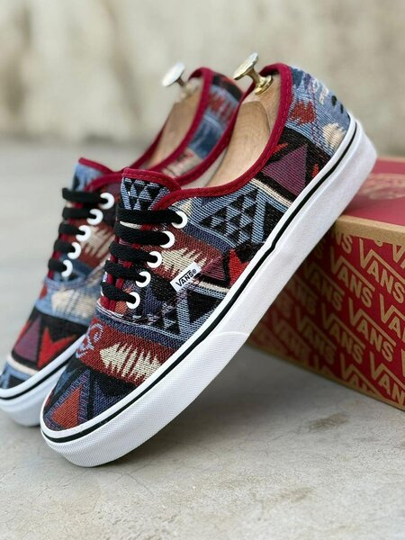 Baskets Vans imprimé géométrique