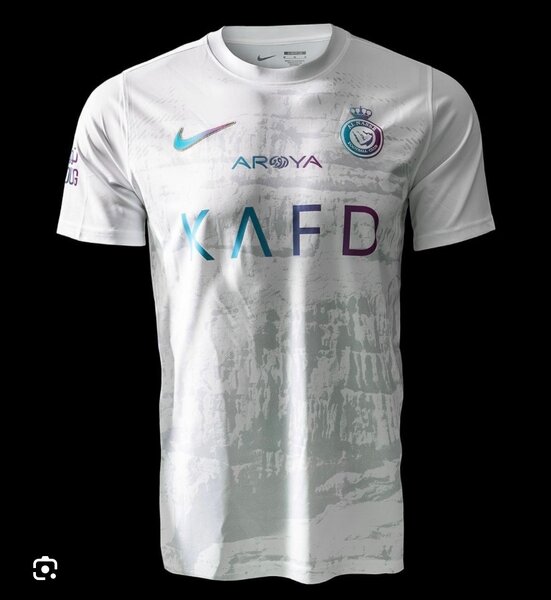 Maillot de football blanc