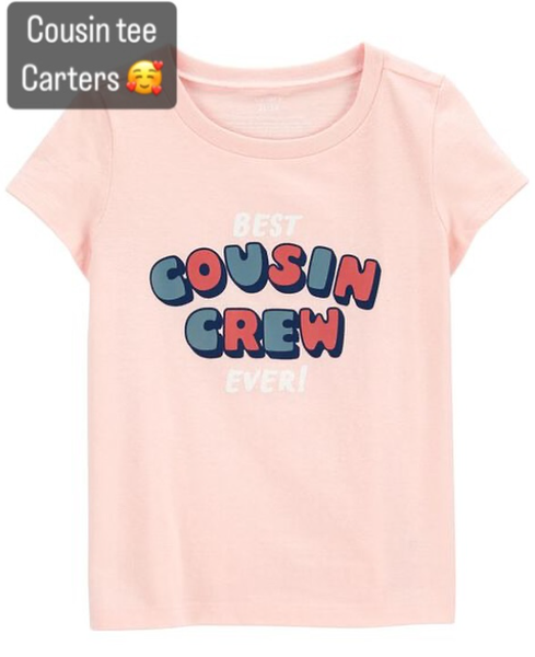Cousin tee 6 yo