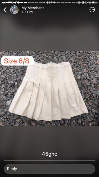 Tennis skirts