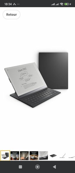 Clavier reMarkable Paper Pro