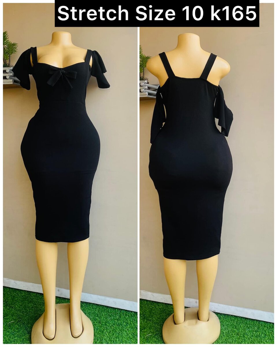 black dress