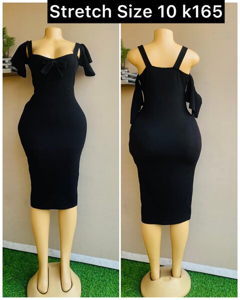 black dress