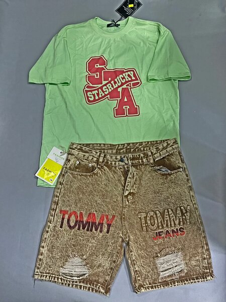 T-shirt et short décontractés