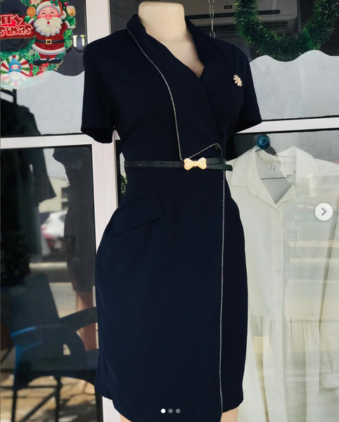 black classic dress 
