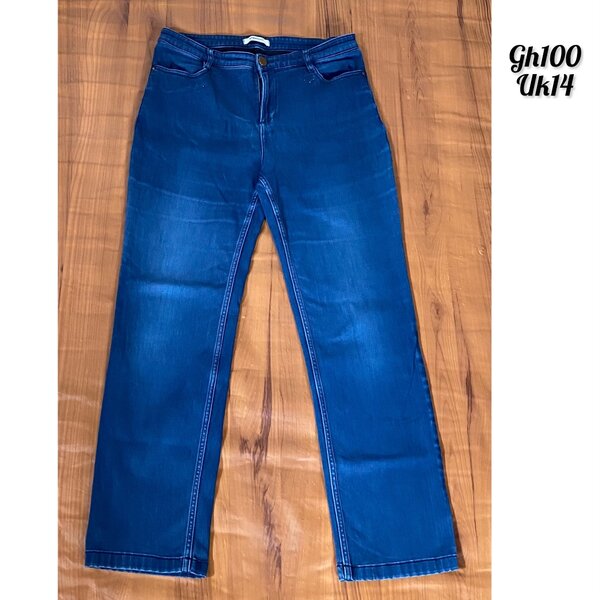 Straight leg jeans