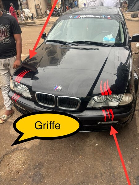 Autocollant griffe