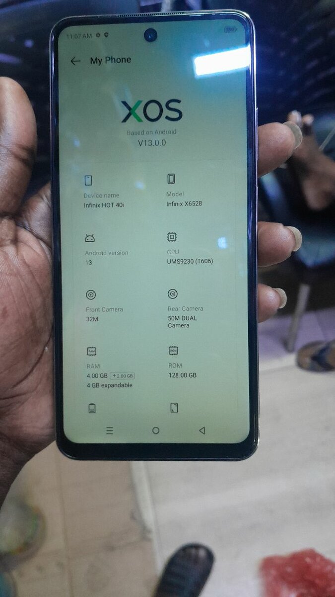 Infinix note 40i