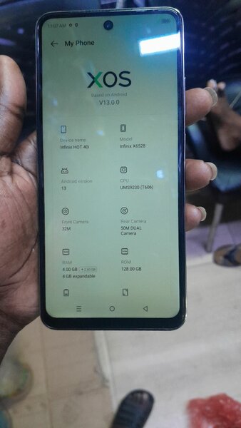 Infinix note 40i