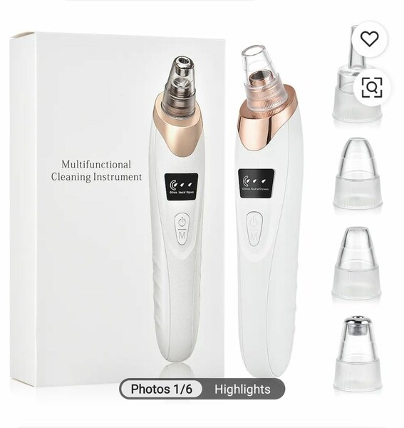Aspirateur de sebum