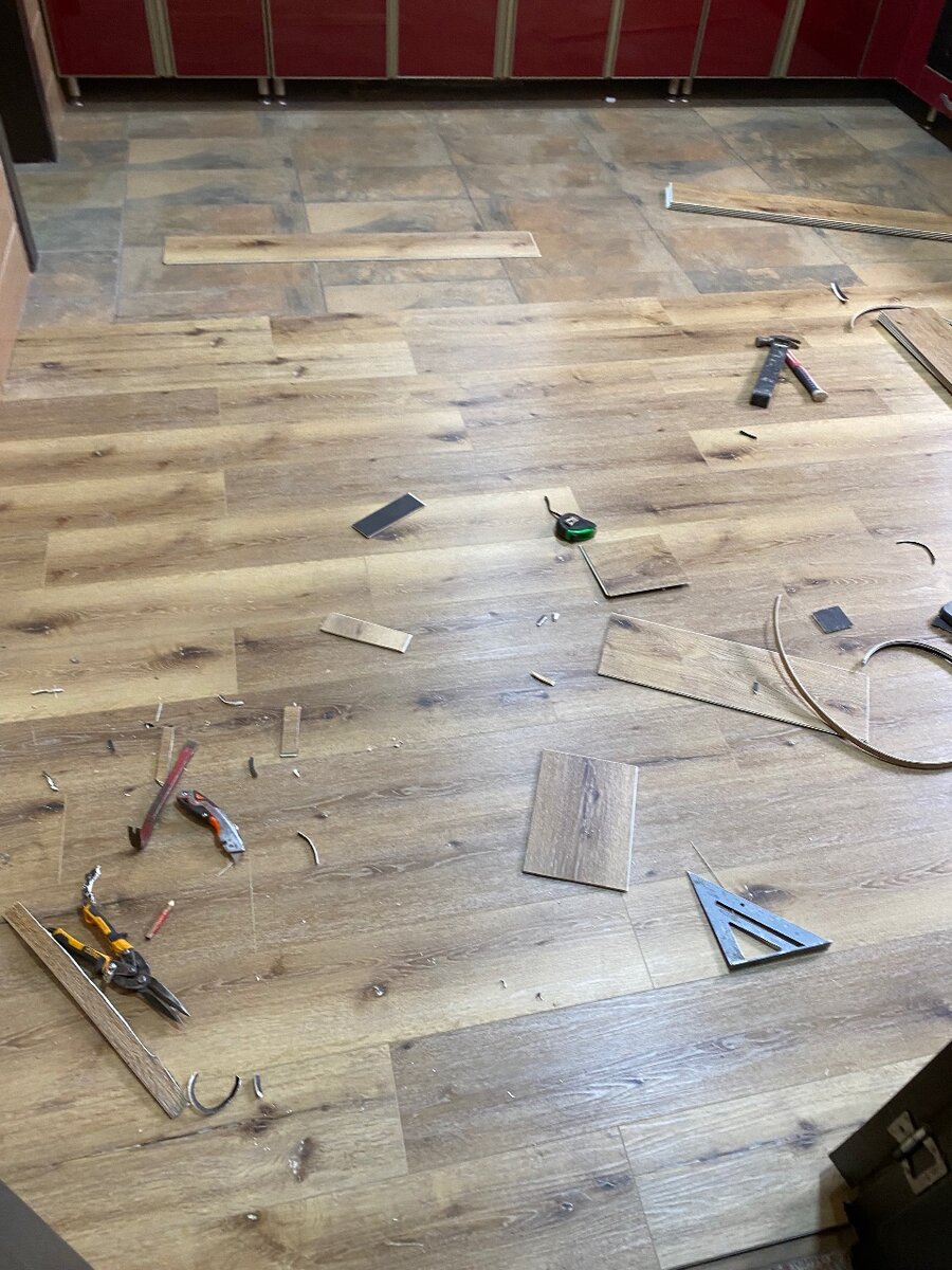 SPC Floor V-Groove
